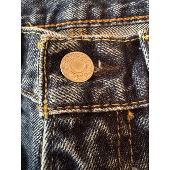 Levis 505 Distressing Jeans Mens Size 32x32 Straight - Picture 2 of 7